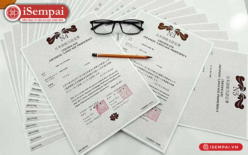 Các cấp độ của kỳ thi JLPT