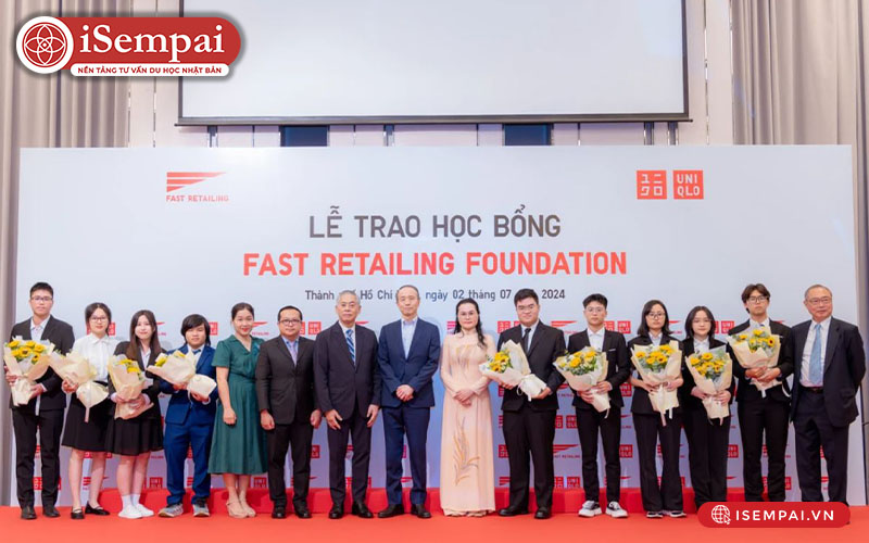 Giá trị gói học bổng fast retailing