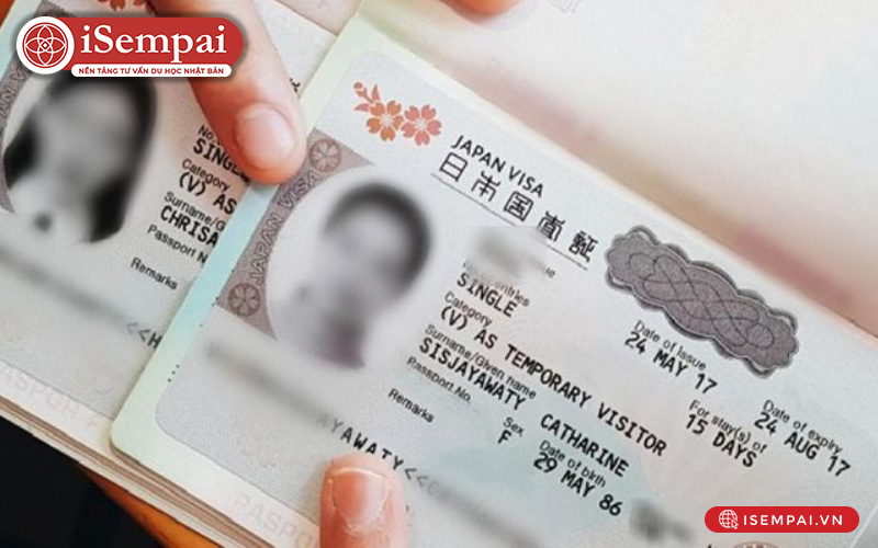 các loại visa nhật bản 2