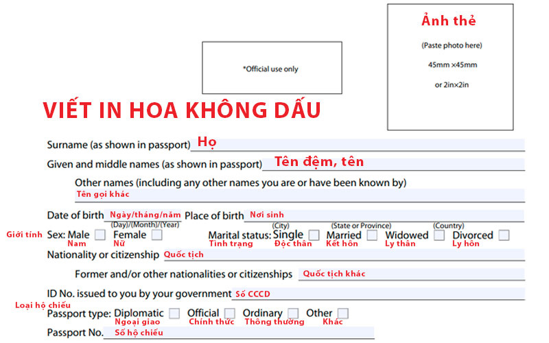 huong dan dien to khai xin visa du hoc Nhat 1