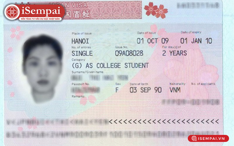 Visa du học Nhật Bản