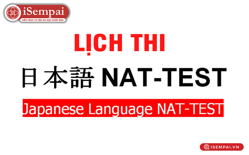 lịch thi nat test