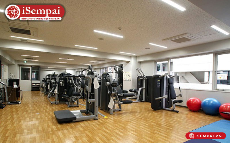 Trường có Phòng GYM hiện đại