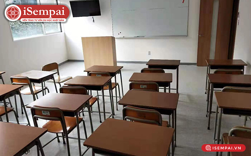 Một góc phòng học tại Ngôn ngữ KIJ