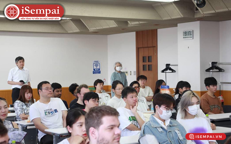 Không gian lớp học tại Tokyo Nichigo