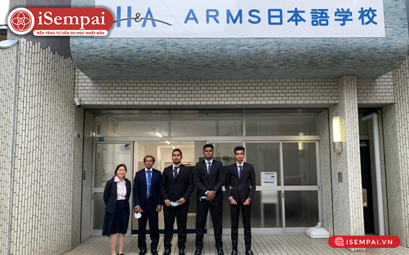 Học bổng tại trường Nhật ngữ Arms