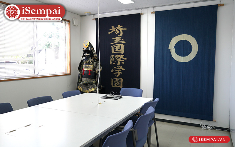 Phòng họp tại Trường Saitama