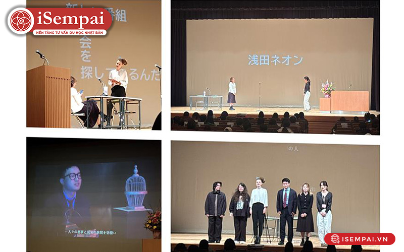 Không gian hội trường của MEROS Tokyo